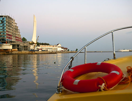 Севастополь с моря в сентябре