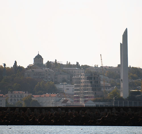 Севастополь с моря в сентябре